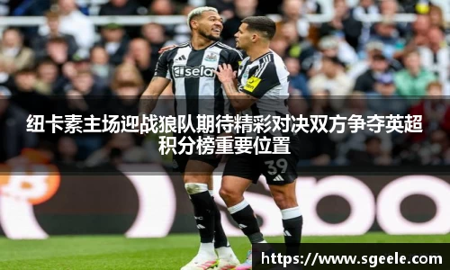 纽卡素主场迎战狼队期待精彩对决双方争夺英超积分榜重要位置